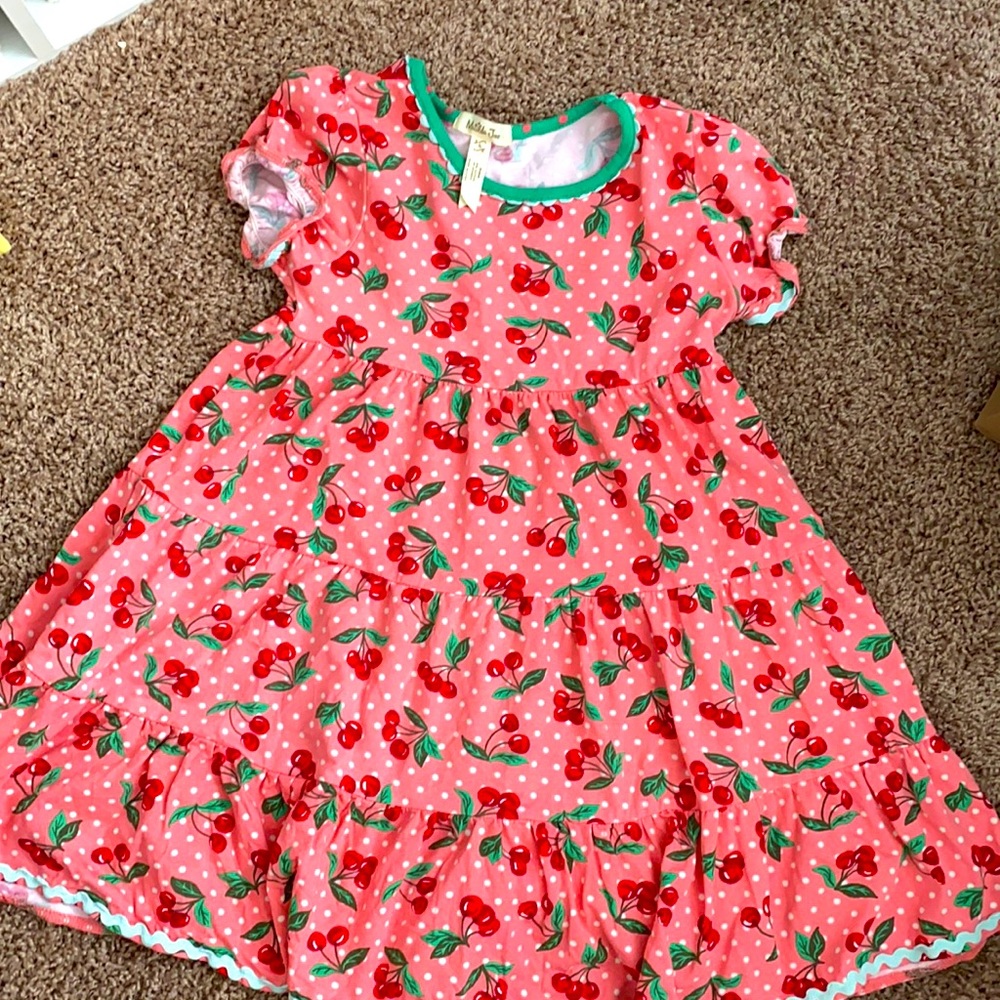 Matilda Jane size 6 cherry dress